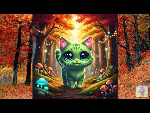 🐾 小绿猫 🌿 | 森林探险儿歌 | 可爱儿童中文歌曲