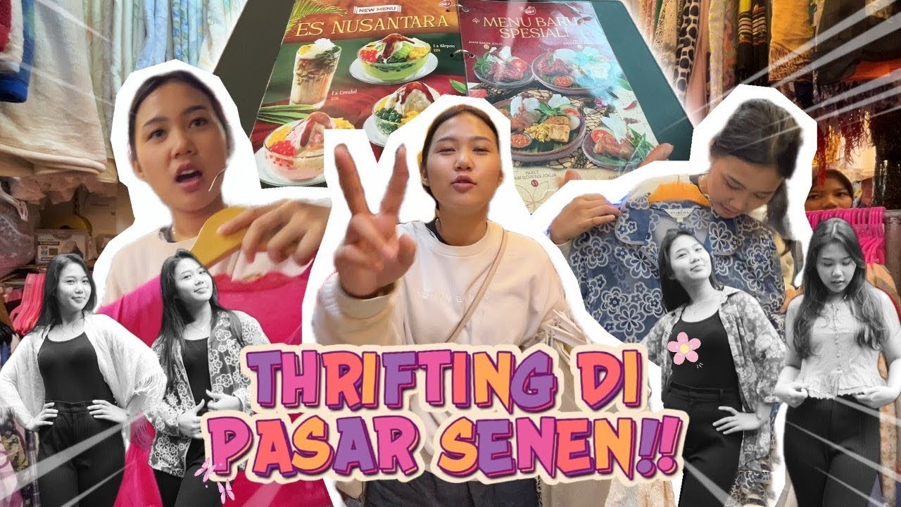 REVIEW BARANG THRIFTINGAN DI PASAR SENEN!! - RATE!!!