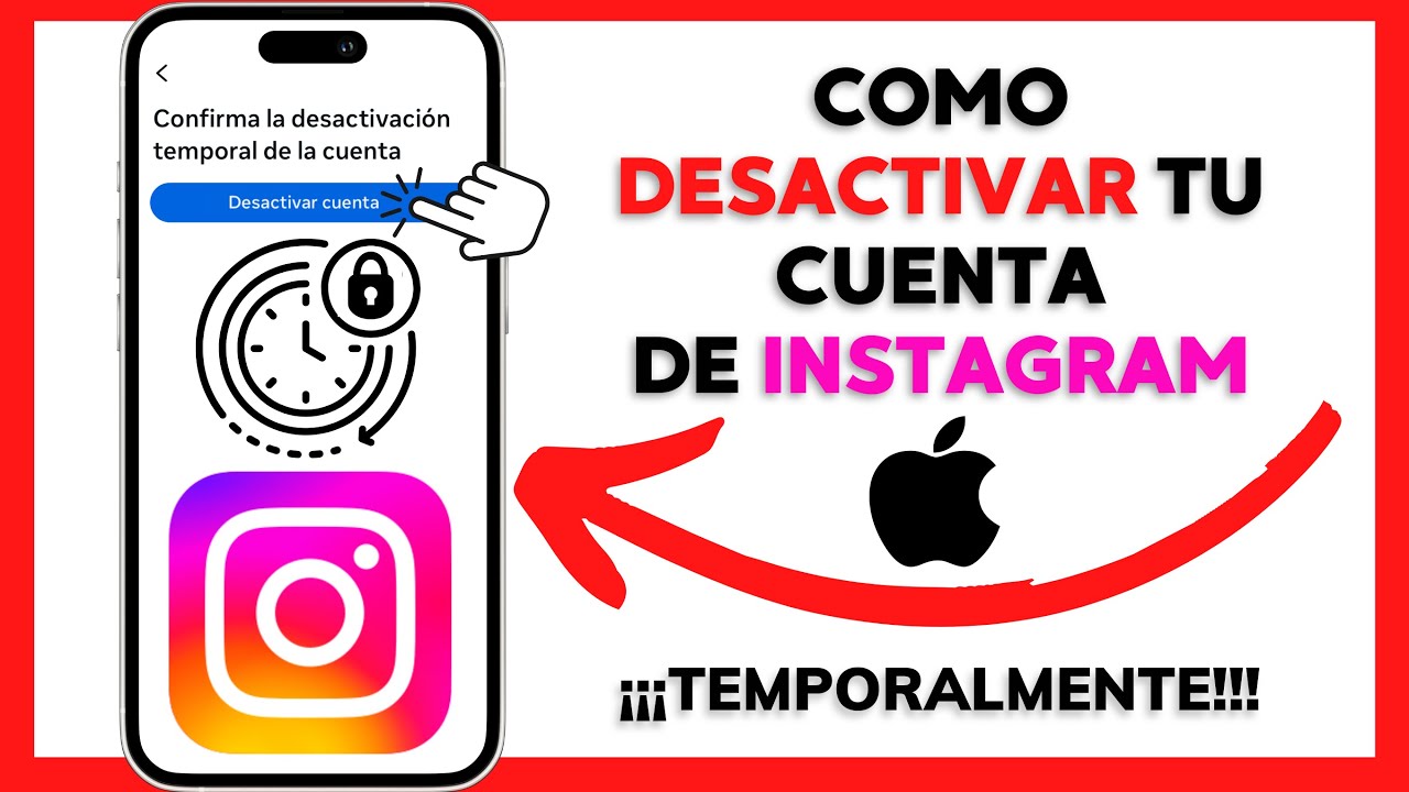 😱😉COMO DESACTIVAR TU CUENTA DE INSTAGRAM TEMPORALMENTE 2026😊
