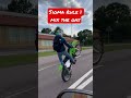 Sigma Wheelie on a TWOSTROKE!