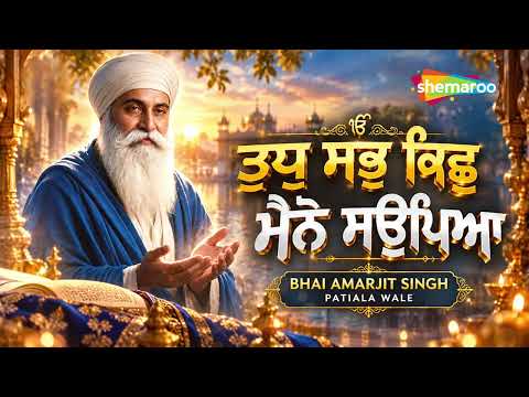 Tudh Sab Kich Mainu Sompiya -ਤੁਧੁ ਸਭੁ ਕਿਛੁ ਮੈਨੋ ਸਉਪਿਆ ਜਾ ਤੇਰਾ ਬੰਦਾ - Bhai Amarjit Singh Patiala Wale