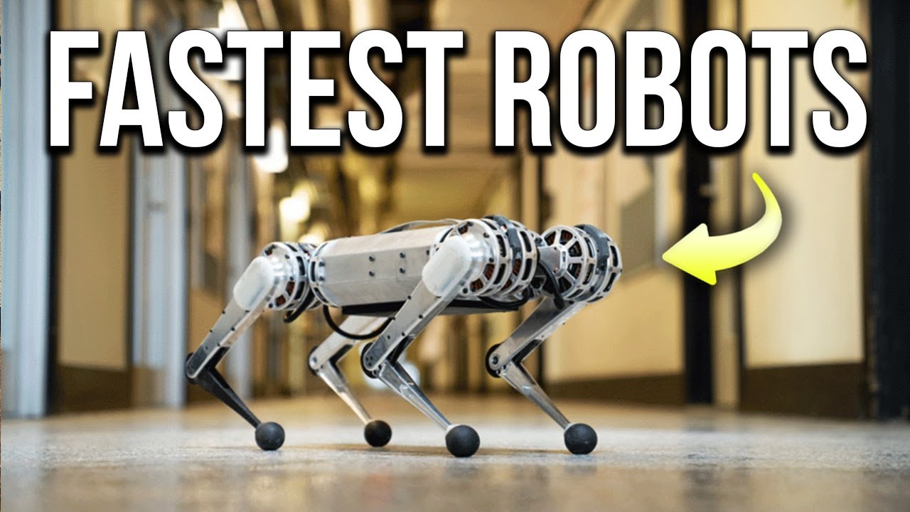 The worlds 10 fastest robots youtube