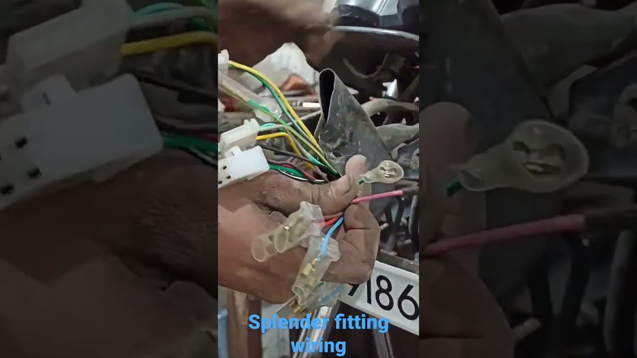 splender wiring fitting method