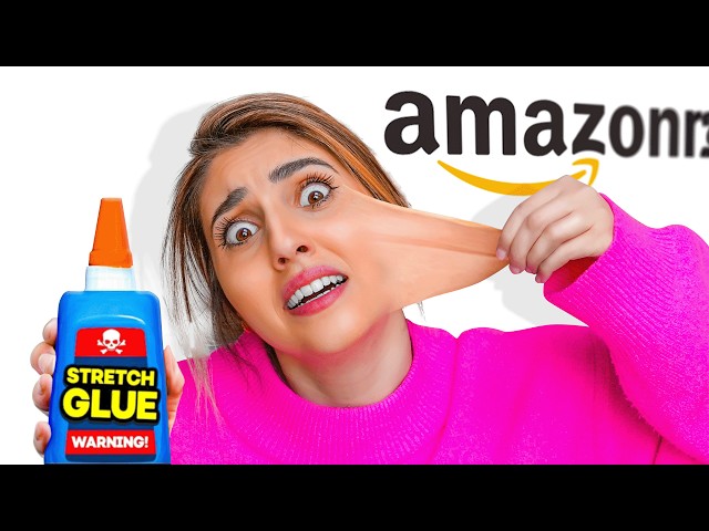 I Bought 1,000 Weird Amazon Products! *DONT BUY* class=