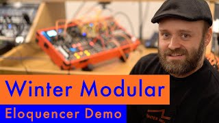 Demo Del Secuenciador Eurorack Eloquencer - Winter Modular