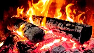 THE BEST BURNING FIREPLACE 4K (12 HOURS) 🔥 FIRE ASMR SLEEP ‼️ ETERNAL FIRE