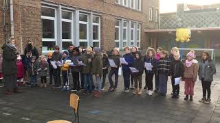 Tweede leerjaar De Zeeboon: Midden in de winternacht