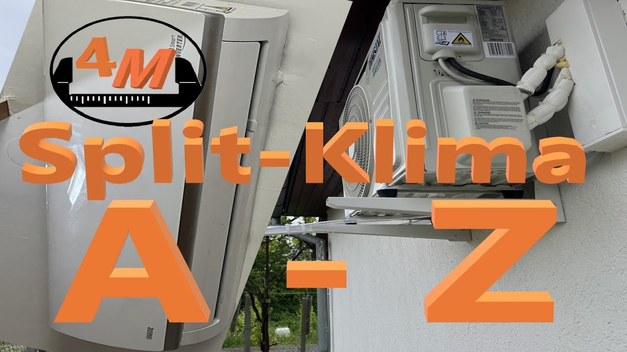 Split-Klima Installieren von A-Z 👷 - 4M 