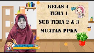 Video Pembelajaran Tematik Kelas 4 Tema 1 Sub Tema 2 & 3 Muatan PPKn