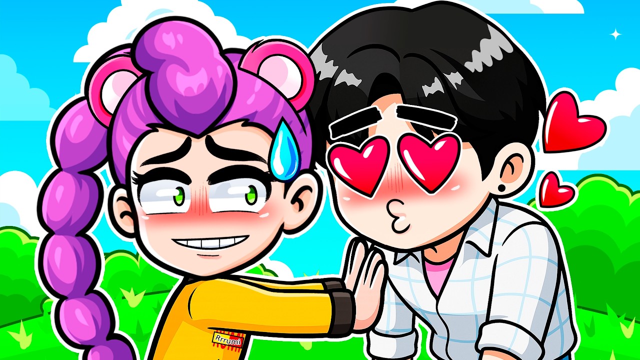 ME CONVIERTO en GUERRERA KPOP y un SAJA BOY se ENAMORA de MI en Brookhaven 😱 ROBLOX