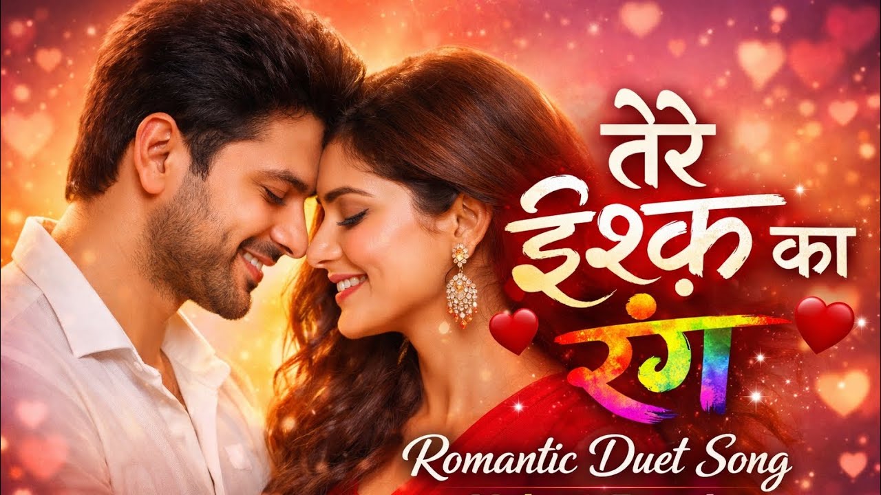 तेरे इश्क़ का रंग ❤️ | Romantic Bollywood Duet Song | Male Female Love Song 2026