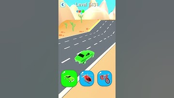 Shape shifting2 game level-1431 hyper casual game #shapeshifting  #gameplay #gaming #shortvideo