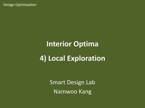 최적설계: Local Exploration