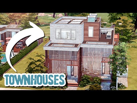 NEWCREST TOWNHOUSES 🏘️ Rebuild Newcrest | The Sims 4: Speed Build
