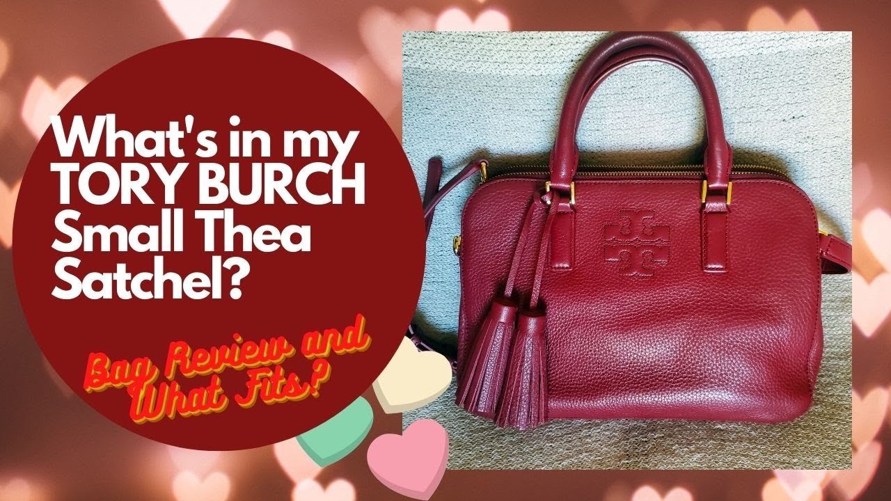 Tory Burch Thea Mini Bag in Brilliant Red –