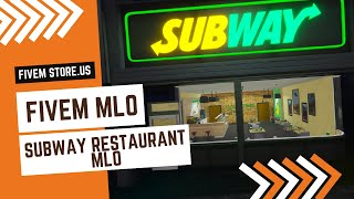 FiveM Subway Restaurant MLO #fivem #resturant