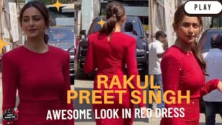 Uff Rakul Preet न पहन इतन Tight Dress चलन भ हआ मशकल