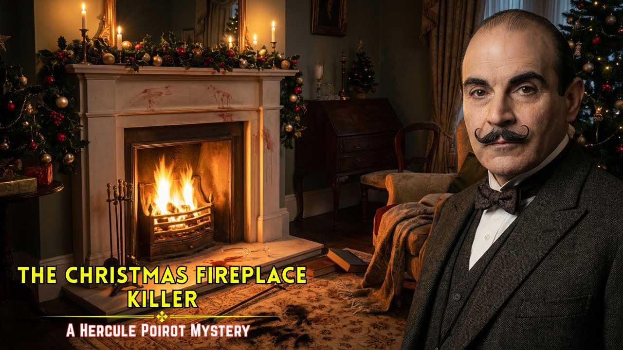 THE CHRISTMAS FIREPLACE KILLER | A HERCULE POIROT MYSTERY