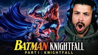 GRUESOME AND AMAZING!! | BATMAN KNIGHTFALL PART 1 REACTION - FIRST TIME WATCHING