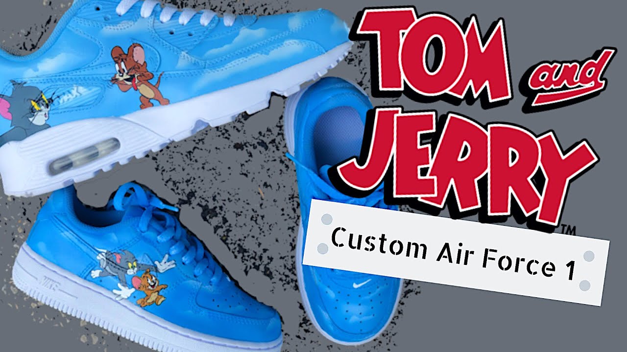 custom tom and jerry shoes