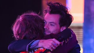Harry Styles Thanking Lewis Capaldi