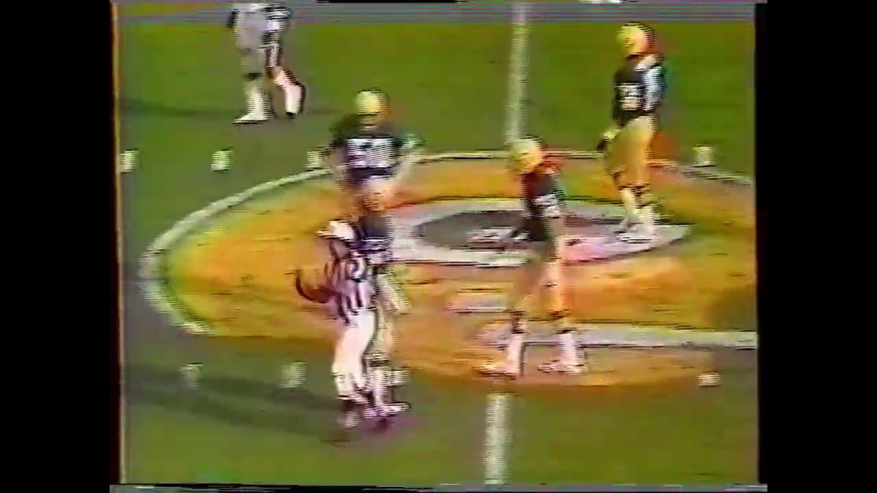 1977 CHICAGO BEARS AT GREEN BAY PACKERS