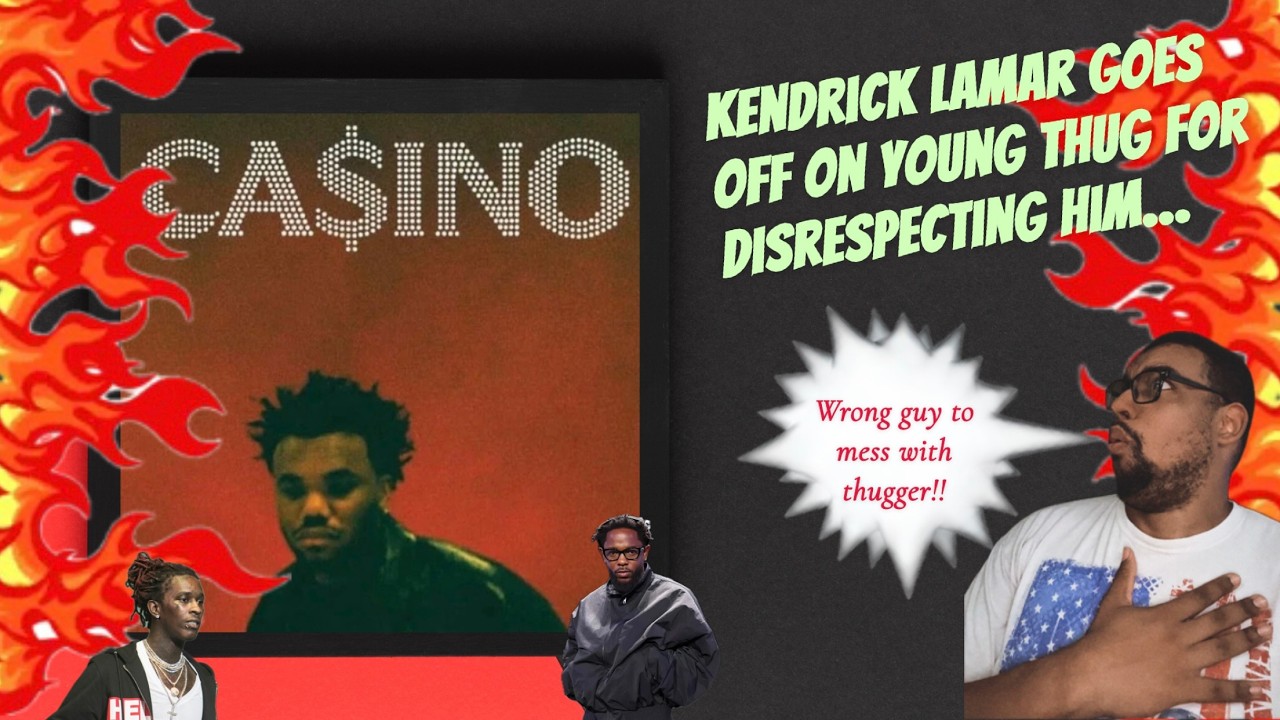 KENDRICK LAMAR GOES OFF ON YOUNG THUG FOR DISRESPECTING HIM...