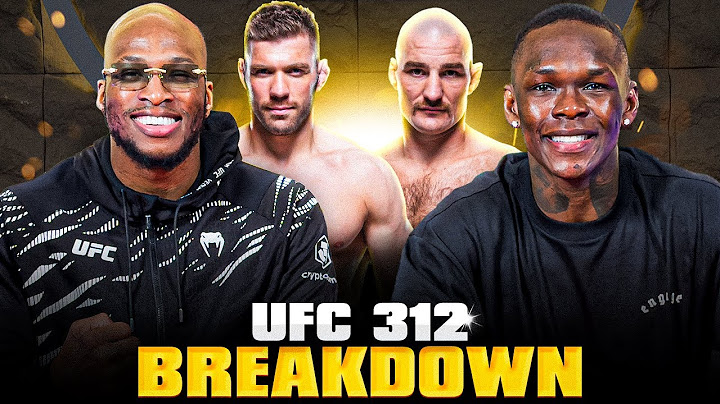 Israel Adesanya & MVP Breakdown Dricus Du Plessis vs Sean Strickland | UFC 312 Breakdown & Picks