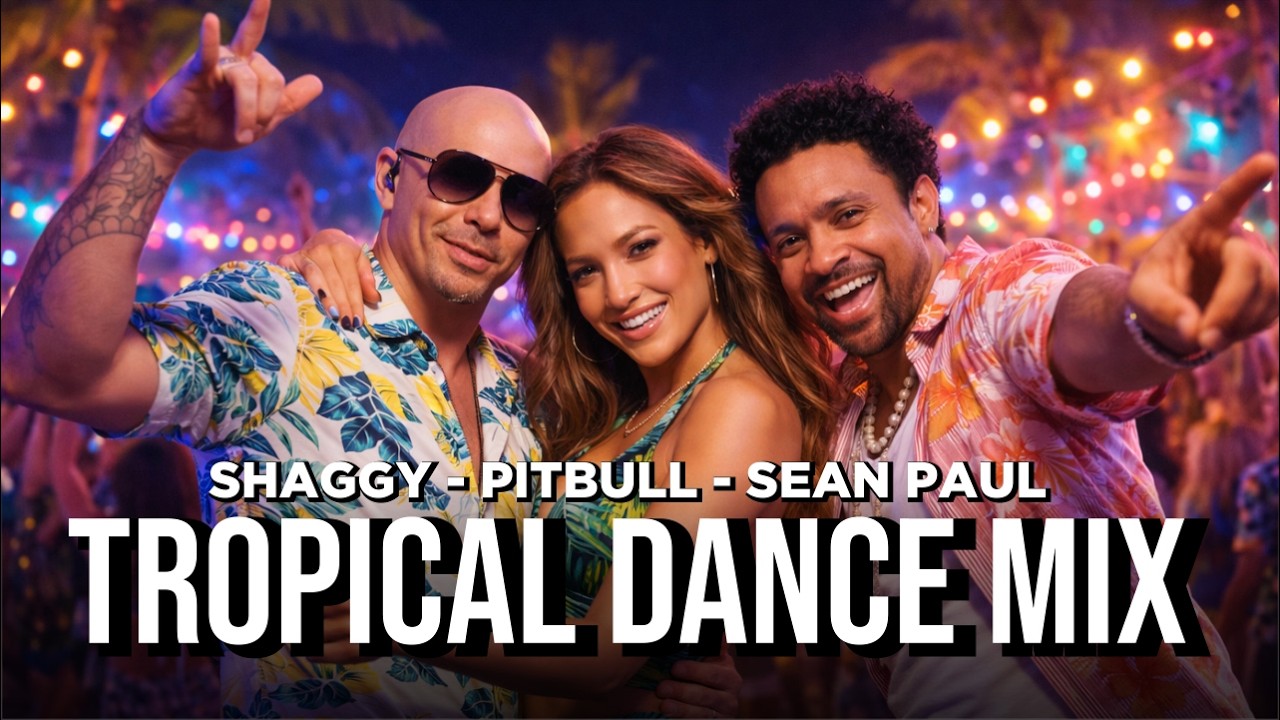 Shaggy x Jennifer Lopez x Pitbull - One World, One Sound - Tropical Dance Mix ( Official Ai Music )