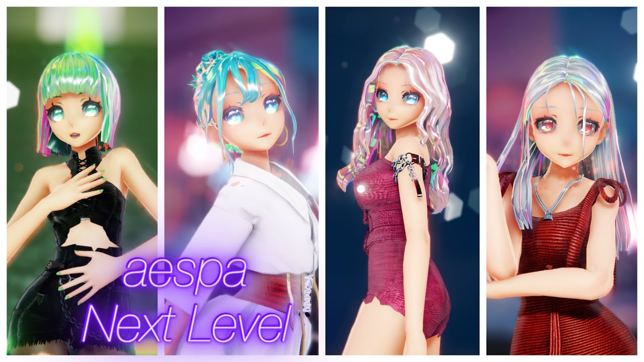 【MMD】◤ • aespa 에스파  - Next Level • ◥