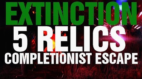Extinction 5 RELICS Completionist Escape Gameplay Walkthrough & Strategy - Call of Duty Ghosts