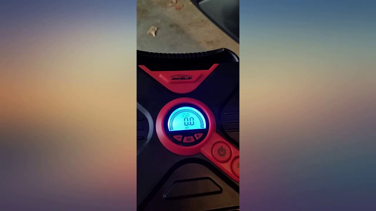 WindGallop Portable Air Compressor Tire Inflator Air Pump for Car Tires