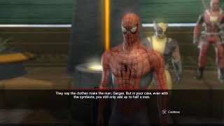 Cool conversation between Spider-Man and Venom (MUA2)