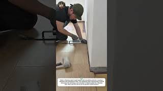 Perfect Flooring Installation Skill #construction