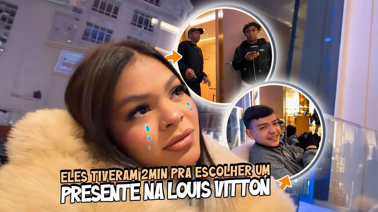 2 MIN PRA ESCOLHER UM PRESENTE NA LOUIS V 