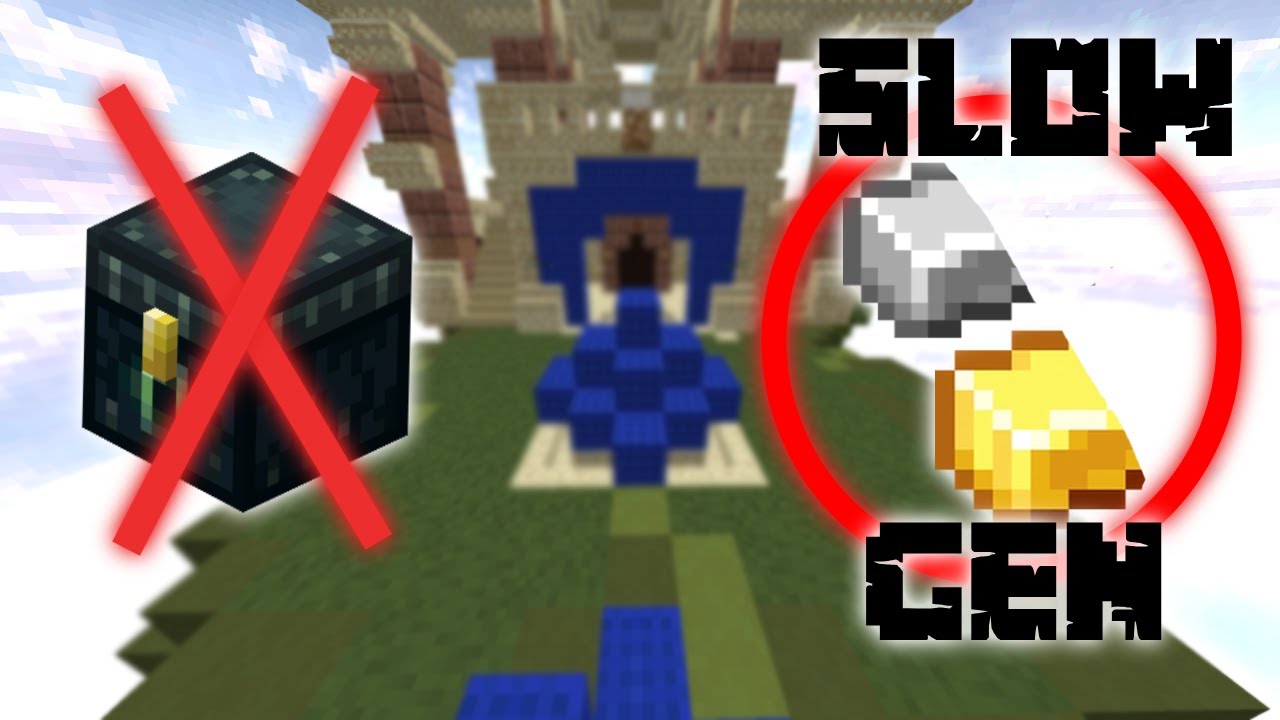 Hypixel Bedwars challenges 3&4 No chests and Slow generator YouTube