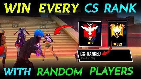 How To Win Every CS Rank With Random Players | Clash Squad Ranked Tips and Tricks