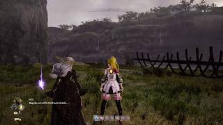 Code Vein 2 - Holly spots the Undead Forest from a distance and comments