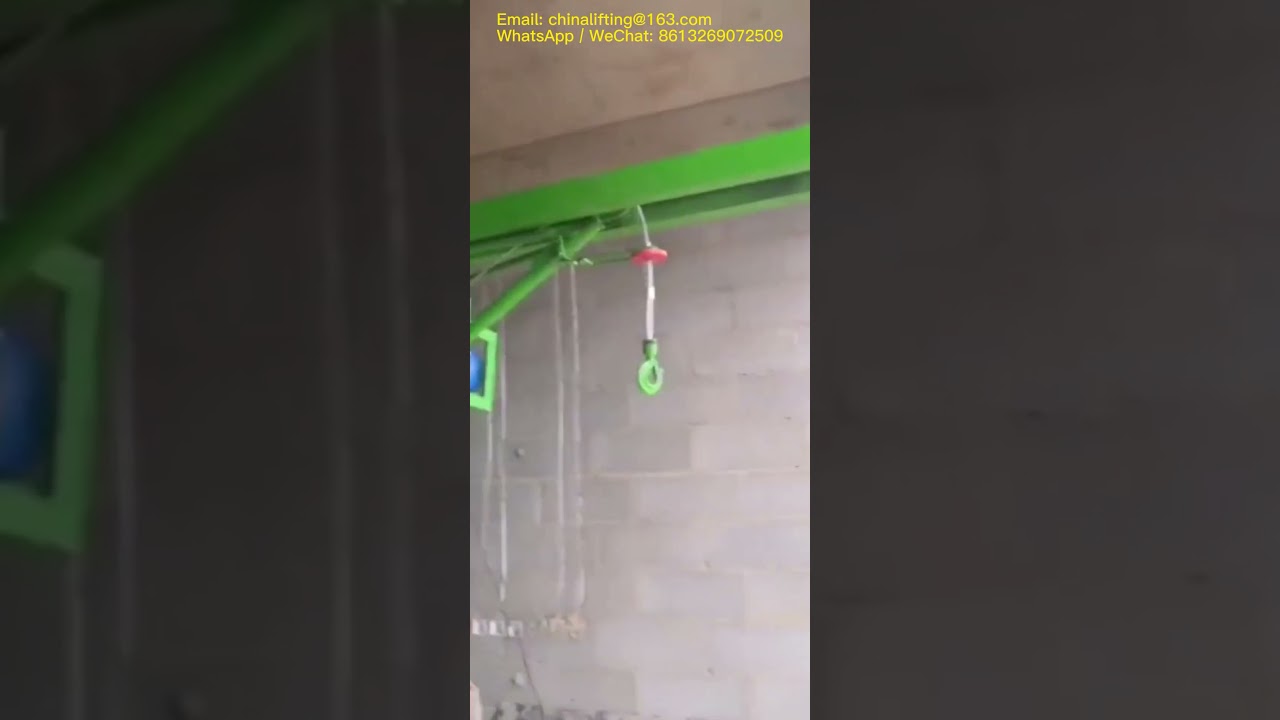 16 Small building construction three column Indoor outdoor lifting equipment lifting machine crane h