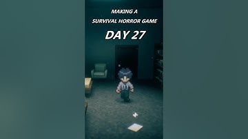 Adding Interaction Made My Horror Game MUCH BETTER! #indiegame #survivalhorror #gamedev