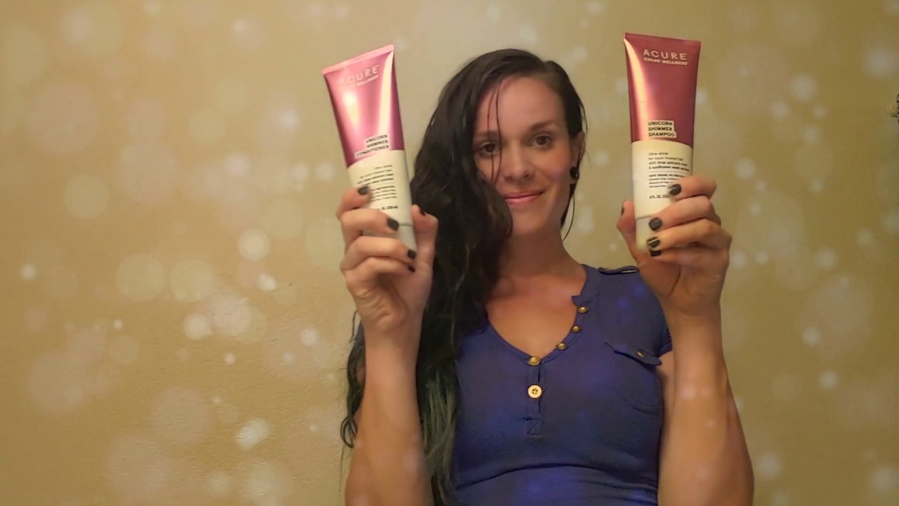 Acure Unicorn Shimmer Shampoo & Conditioner