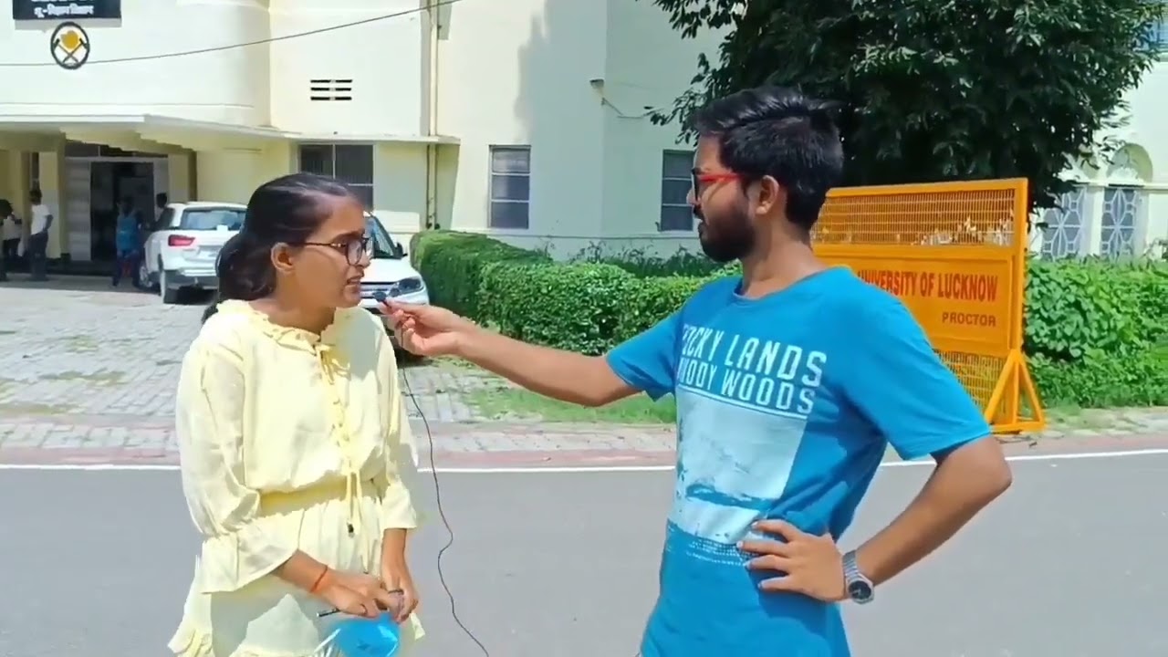 Ground Reporting at Lucknow University entrance exam 2022 bsc maths exam review 