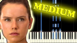 STAR WARS: THE FORCE AWAKENS- REY'S THEME - Piano Tutorial chords
