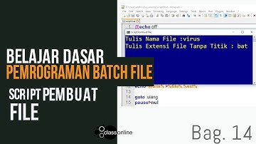 Belajar Batch File CMD: Cara Membuat Script Otomatis Pembuat File