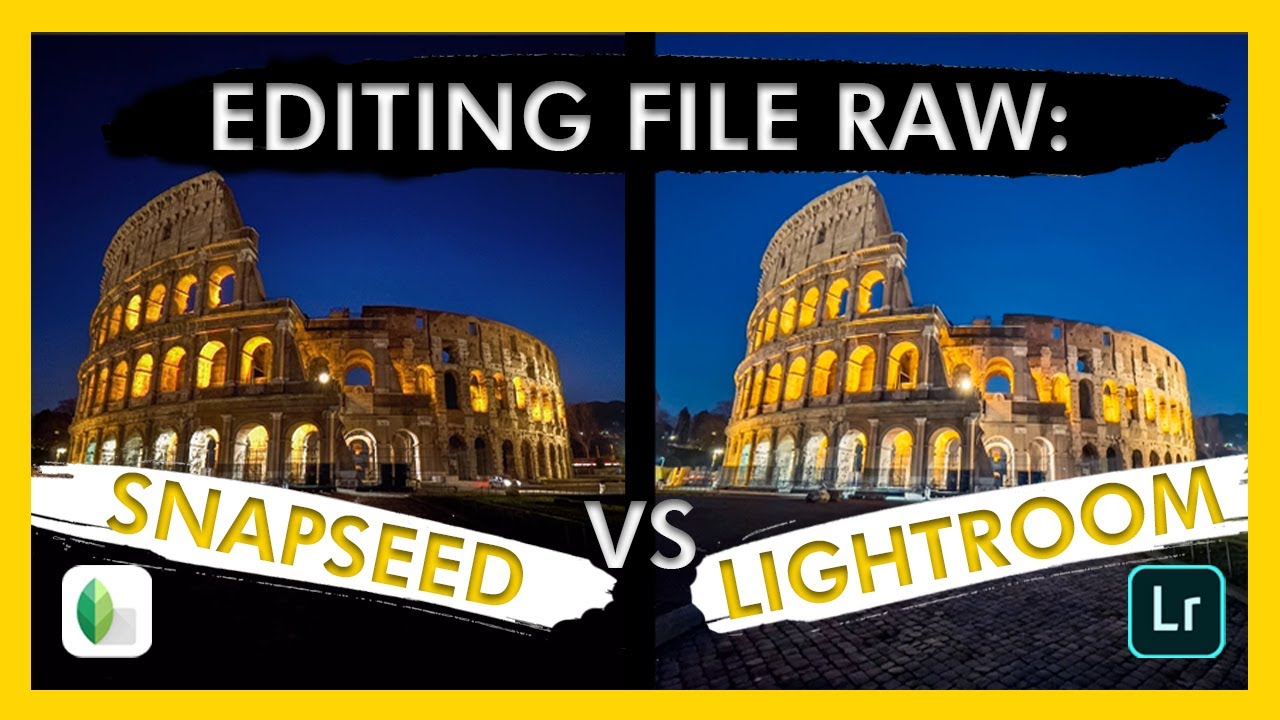 Come Editare le FOTO Apple PRO RAW da iPhone? Meglio Snapseed o Lightroom?