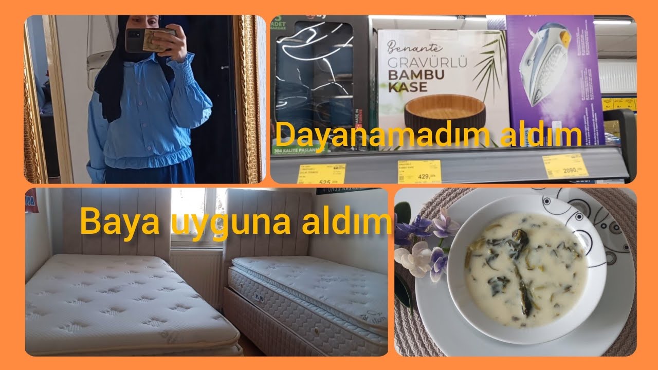 ÇOCUKLARA YENİ YATAK ALDIK!! DAYANAMADIM ALDIM 😀