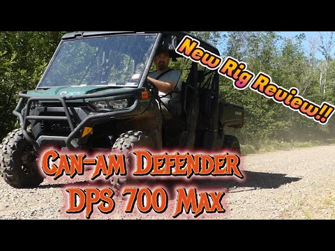 Can-Am Defender DPS 700 Max Review!! New Hunting Rig!! - YouTube