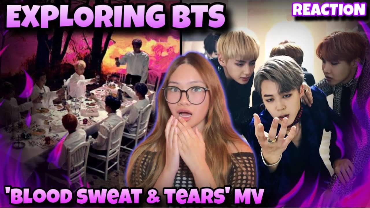 ИЗУЧАЕМ ДИСКОГРАФИЮ BTS✨ РЕАКЦИЯ НА MV «Blood Sweat & Tears» 🔥