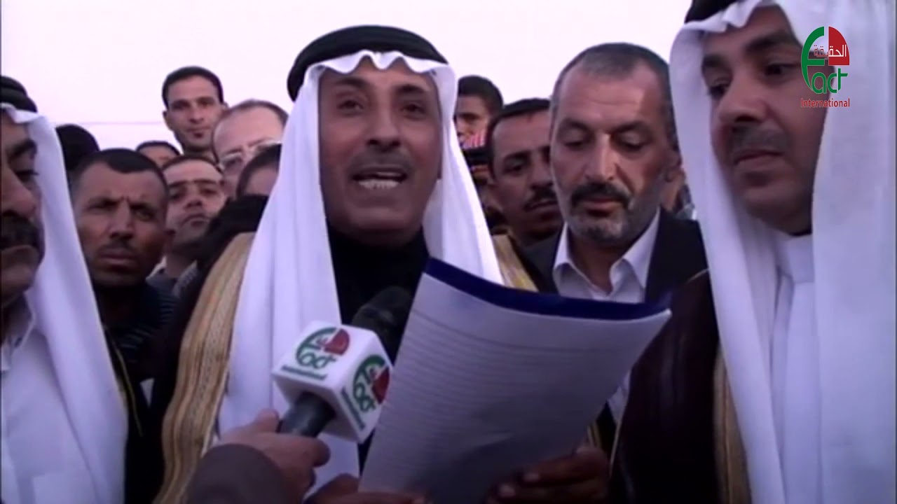 100  الحقيقة الدولية   عطوة عشائرية بعد اطلاق النار على النائب قصي الدميسي من قبل النائب طلال الشريف