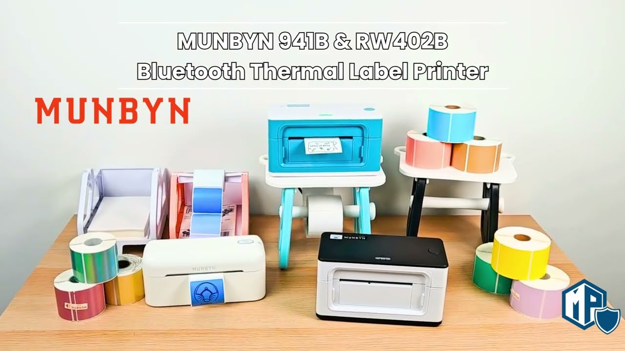 Introduce MUNBYN 941B & RW402B Bluetooth Thermal Label Printer for Small Business